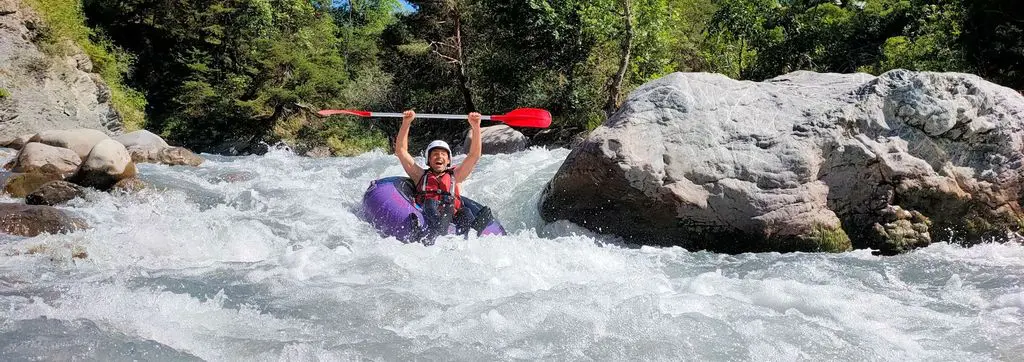 Le tubbing rivière Ubaye et Hautes-Alpes