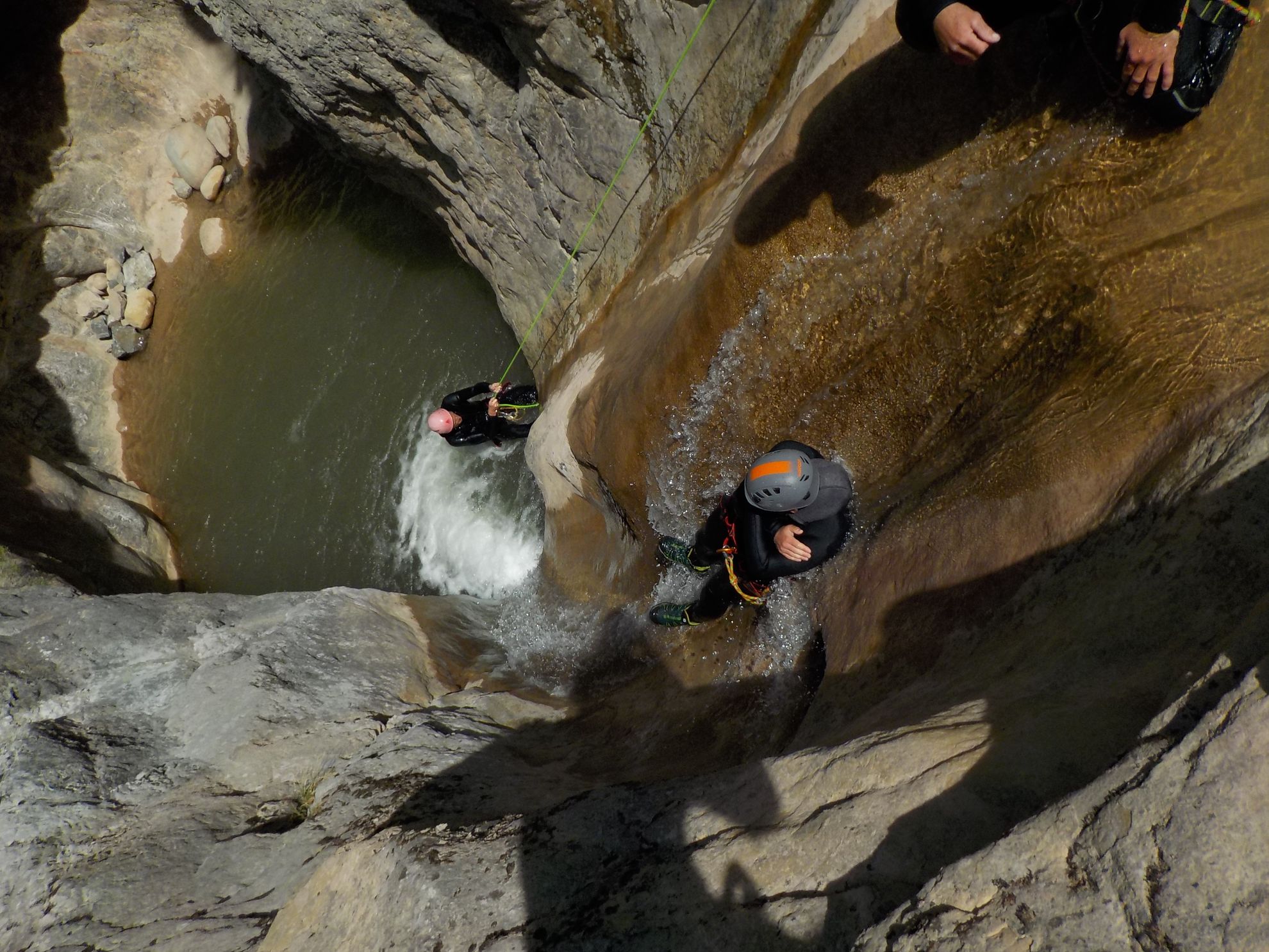 canyoning-savines-le-lac-canyon-des-gourniers-station-de-reallon Canyoning à Savines le lac : Canyon des Gourniers, Station de Réallon