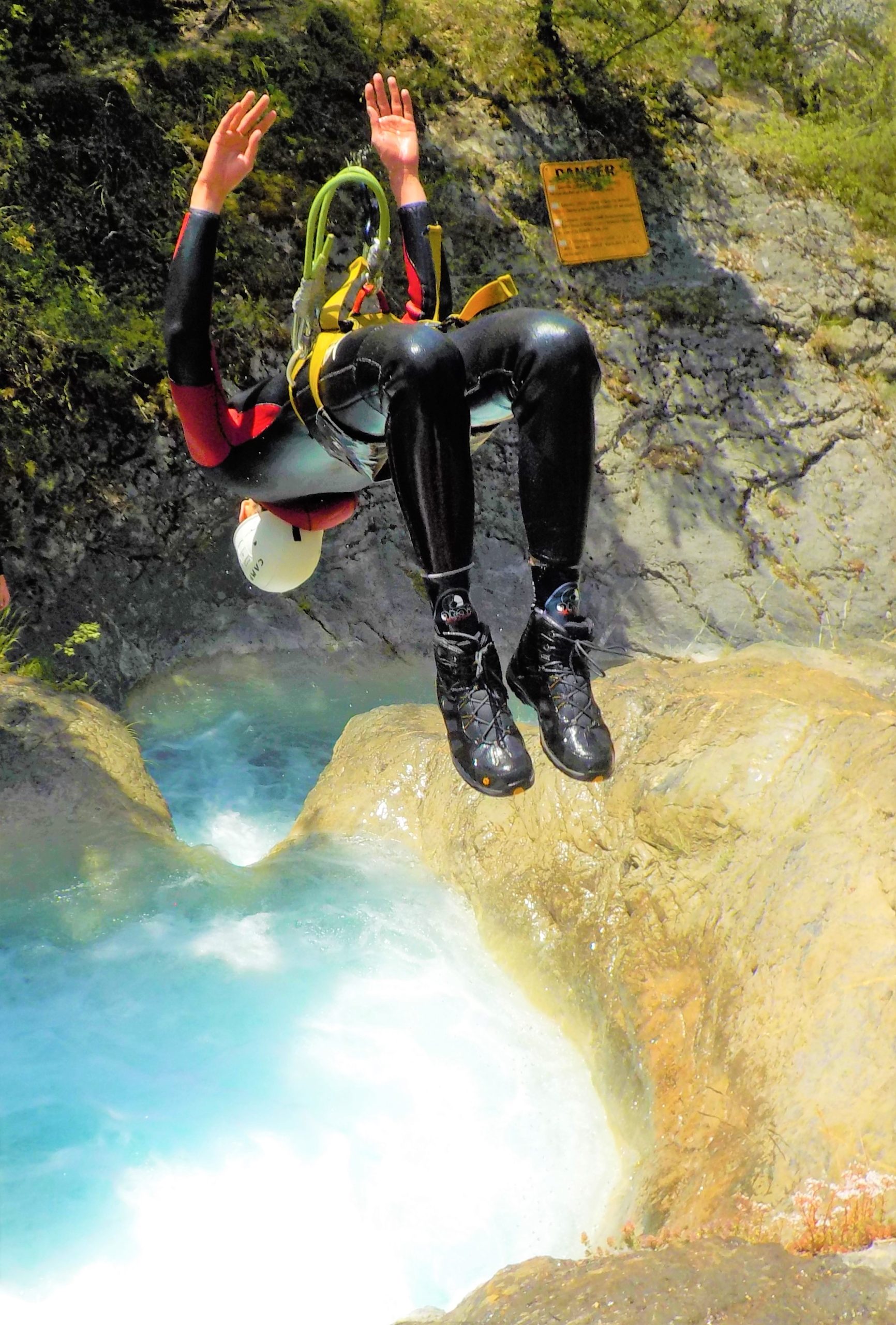 canyon back flip